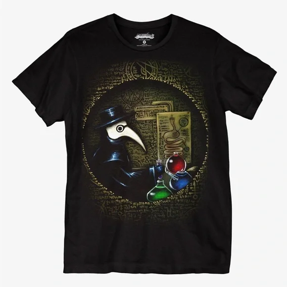 NWT The Alchemist's Revenge Art By Jasmine Becket-Griffith T-shirt size medium - Picture 1 of 7